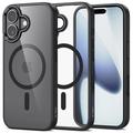 iPhone 17 Tech-Protect Magmat Kotelo - MagSafe-yhteensopiva - Musta / Kirkas