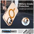 iPhone 17 UltraGuard Matte MagSafe Kotelo - Oranssi