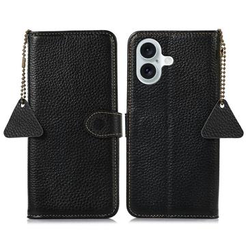 iPhone 17 Lompakkomallinen Nahkakotelo kanssa RFID
