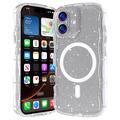 iPhone 17 Wave-Edge Laser Glitter MagSafe kotelo - Kirkas