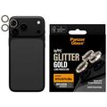 iPhone 18 Pro/18 Pro Max PanzerGlass Hoops Keraaminen kameran linssisuoja - Kultainen kimalle