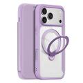 iPhone 18 Pro Max Dux Ducis Skin X Pro magneettinen läppäkotelo - violetti