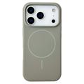 iPhone 18 Pro Max Nestemäinen Silikoni Suojakuori - MagSafe-yhteensopiva - titaaninharmaa
