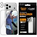 iPhone 18 Pro Max PanzerGlass Care Flagship 3-in-1 -paketti - Kirkas