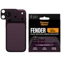iPhone 18 Pro PanzerGlass Fender-kamerasuoja - Tumma kirsikka