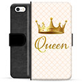 iPhone 5/5S/SE Premium Lompakkokotelo - Kuningatar