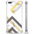 iPhone 5/5S/SE Hybrid Suojakuori - Abstraktin Marmori