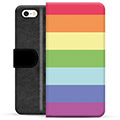 iPhone 5/5S/SE Premium Lompakkokotelo - Pride