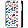 iPhone 5/5S/SE Suojakuori - Sydämet