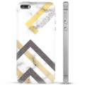iPhone 5/5S/SE TPU Suojakuori - Abstraktin Marmori