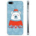 iPhone 5/5S/SE TPU Suojakuori - Joulukarhu