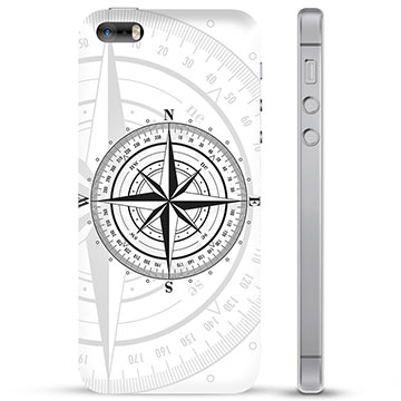 iPhone 5/5S/SE TPU Suojakuori - Kompassi