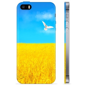 iPhone 5/5S/SE TPU Kotelo Ukraina - Vehnäpelto