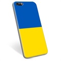 iPhone 5/5S/SE TPU Kotelo Ukrainan Lippu - Keltainen ja vaaleansininen