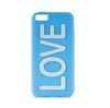 iPhone 5C Puro Love Silikonikotelo - Sininen