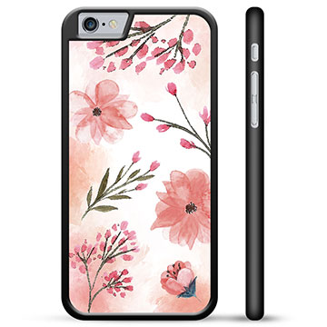 iPhone 6 / 6S Suojakuori - Vaaleanpunaiset Kukat