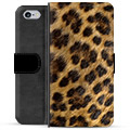 iPhone 6 / 6S Premium Lompakkokotelo - Leopardi