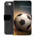 iPhone 6 Plus / 6S Plus Premium Lompakkokotelo - Jalkapallo