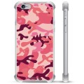 iPhone 6 / 6S Hybrid Suojakuori - Pinkki Maastokuviointi