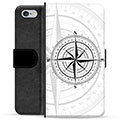 iPhone 6 / 6S Premium Lompakkokotelo - Kompassi
