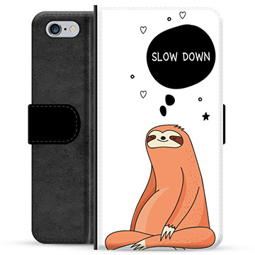 iPhone 6 / 6S Premium Lompakkokotelo - Slow Down