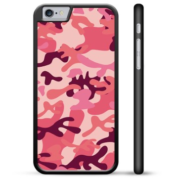 iPhone 6 / 6S Suojakuori - Pinkki Maastokuviointi