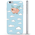 iPhone 6 / 6S TPU Suojakuori - Lentävä Possu