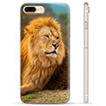 iPhone 7 Plus / iPhone 8 Plus TPU Suojakuori - Leijona