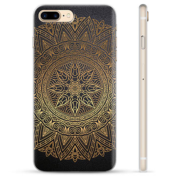 iPhone 7 Plus / iPhone 8 Plus TPU Suojakuori - Mandala