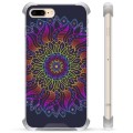 iPhone 7 Plus / iPhone 8 Plus Hybrid Suojakuori - Värikäs Mandala