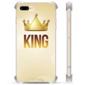 iPhone 7 Plus / iPhone 8 Plus Hybrid Suojakuori - Kuningas