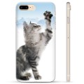 iPhone 7 Plus / iPhone 8 Plus TPU Suojakuori - Kissa