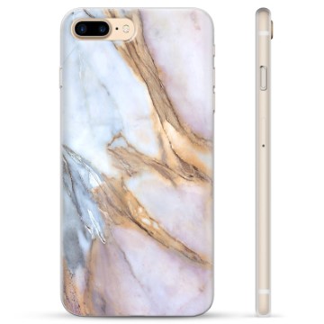 iPhone 7 Plus / iPhone 8 Plus TPU Suojakuori - Elegantti Marmori