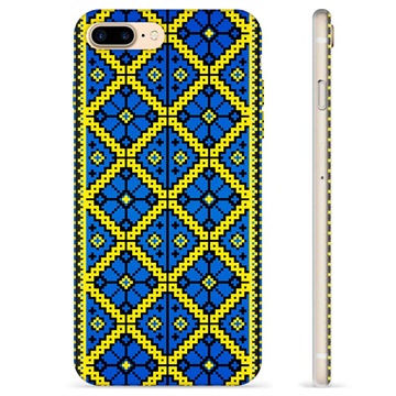 iPhone 7 Plus / iPhone 8 Plus TPU Kotelo Ukraina - Ornamentti