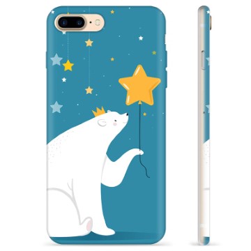iPhone 7 Plus / iPhone 8 Plus TPU Suojakuori - Jääkarhu