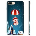 iPhone 7 Plus / iPhone 8 Plus TPU Suojakuori - Lumiukko