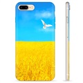 iPhone 7 Plus / iPhone 8 Plus TPU Kotelo Ukraina - Vehnäpelto
