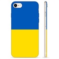iPhone 7/8/SE (2020)/SE (2022) TPU Kotelo Ukrainan Lippu - Keltainen ja vaaleansininen