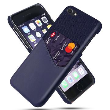 iPhone 7/8/SE (2020)/SE (2022) KSQ Suojakuori Korttipidikkeellä - Sininen