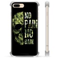 iPhone 7 Plus / iPhone 8 Plus Hybrid Suojakuori - No Pain, No Gain