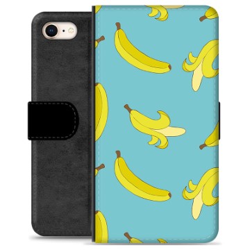 iPhone 7/8/SE (2020) Premium Lompakkokotelo - Banaanit