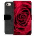 iPhone 7/8/SE (2020) Premium Lompakkokotelo - Ruusu