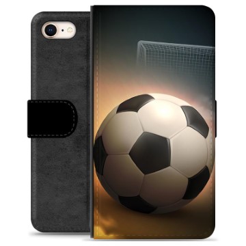 iPhone 7/8/SE (2020)/SE (2022) Premium Lompakkokotelo - Jalkapallo