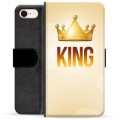 iPhone 7/8/SE (2020)/SE (2022) Premium Lompakkokotelo - Kuningas