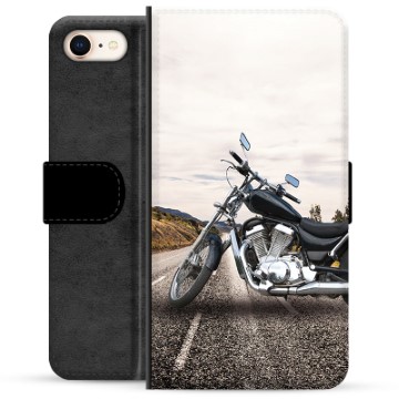iPhone 7/8/SE (2020)/SE (2022) Premium Lompakkokotelo - Moottoripyörä