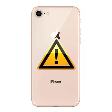 iPhone 8 Takakannen Korjaus - sis. kehys - Kulta