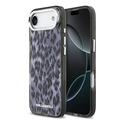 iPhone Air Karl Lagerfeld IML Leopardikotelo - MagSafe-yhteensopiva - harmaa