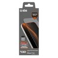 iPhone Air SBS D3O Active Full Cover Panssarilasi kehyksen kanssa