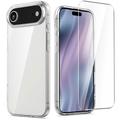 iPhone Air Saii 2-1:ssä TPU Suojakuori & suojalasi - 9H