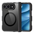 iPhone Fold Dux Ducis Aimo Hybridikotelo - yhteensopiva MagSafen - Musta